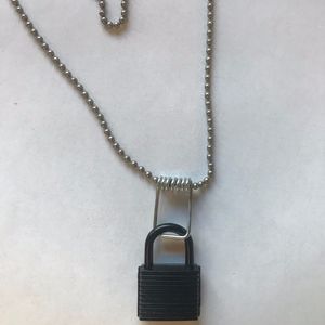 Lock Chain Necklace
